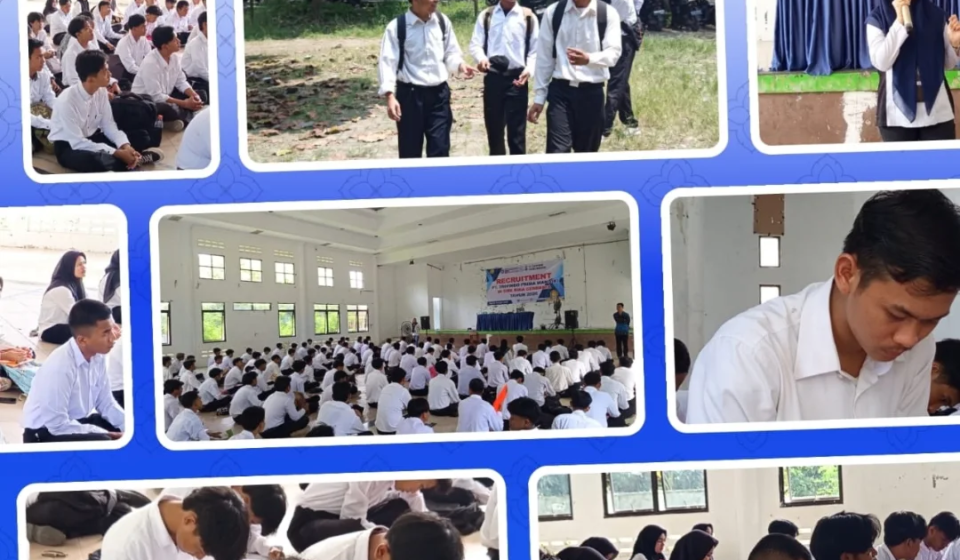 Lagi! Recruitment PT. Trivindo Prima Mandiri dilakukan di SMK Bina Cendekia Cirebon. Kesempatan