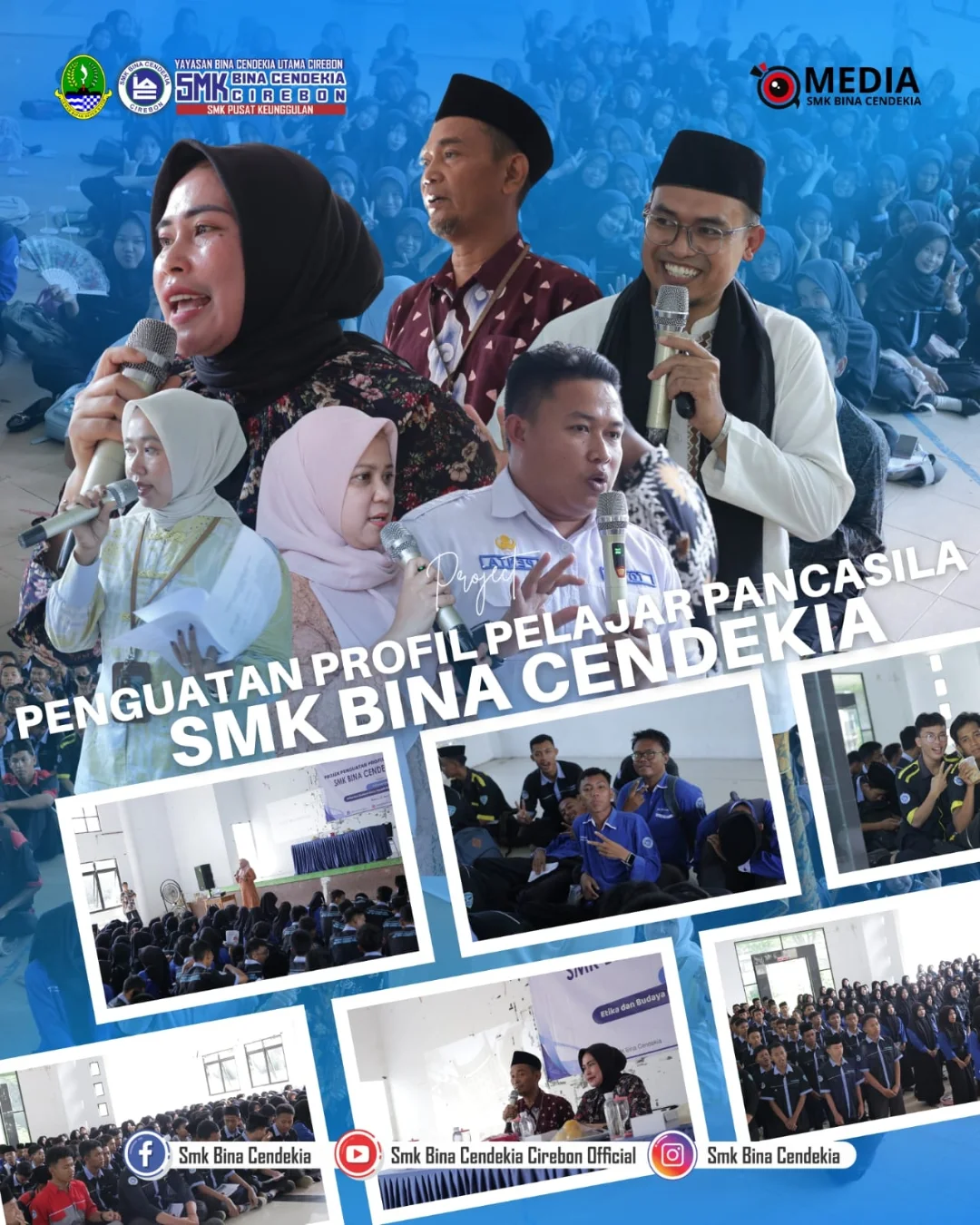 Membekali Masa Depan Siswa, SMK Bina Cendekia Cirebon Gelar P5 Bertema “Kebekerjaan” Bersama Mitra Industri Ternama