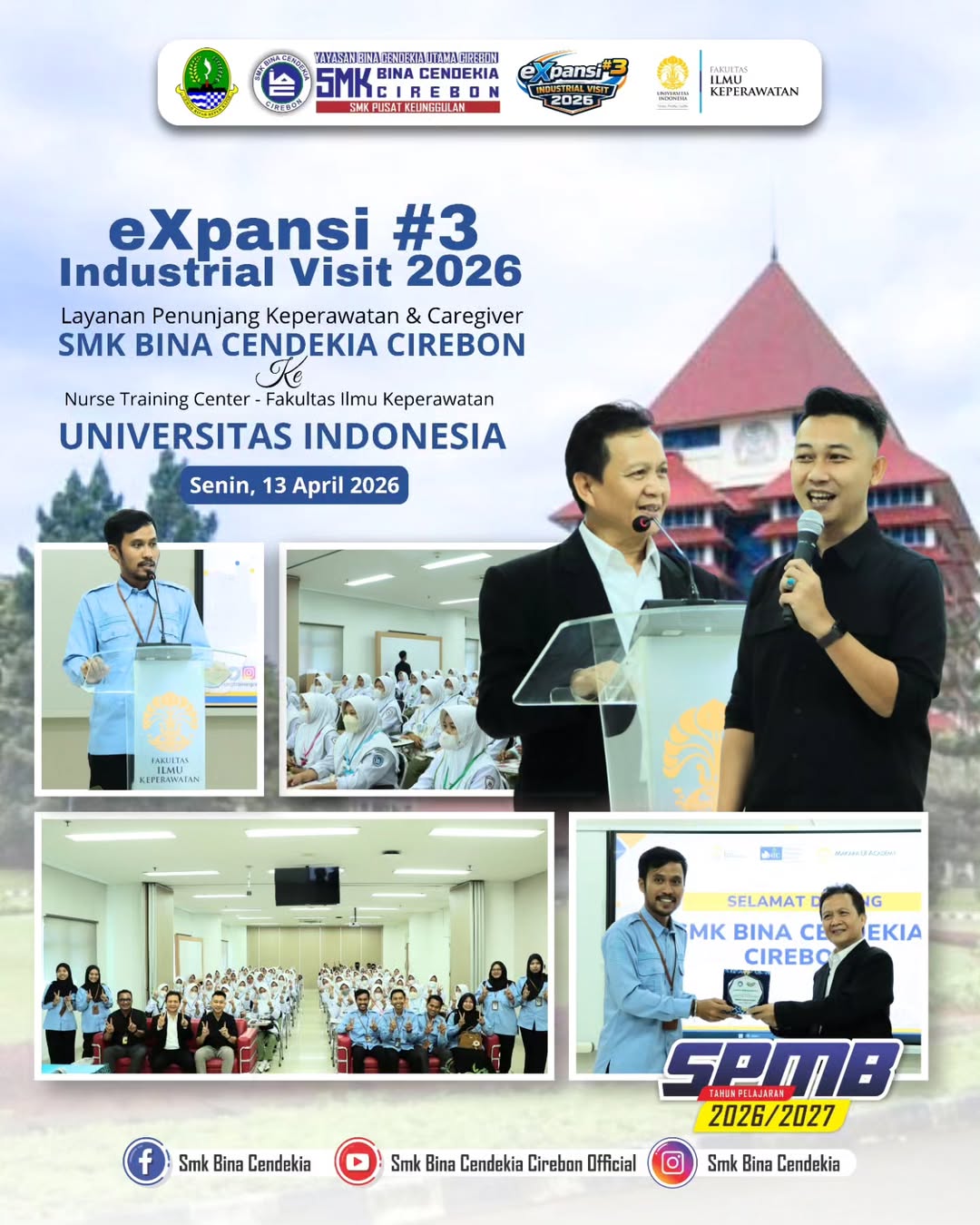 eXpansi #3 Industrial Visit 2026: Upaya SMK Bina Cendekia Cirebon Sinkronkan Kompetensi Siswa dengan Standar Universitas Indonesia