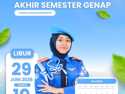 📚 Selamat menikmati libur akhir semester! 🌴 Manfaatkan waktu untuk beristirahat, berkumpul be